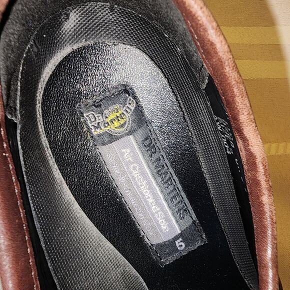 DR MARTENS EUC UNISEX LEATHER SLIPON SHOES main image 4